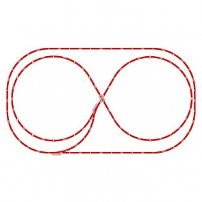 Набор рельс для наборов Mehano №6 (Mehano, F106)